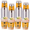 Orange Graduation Cups 12 oz 50 Pack Class of 2026 Party Supplies