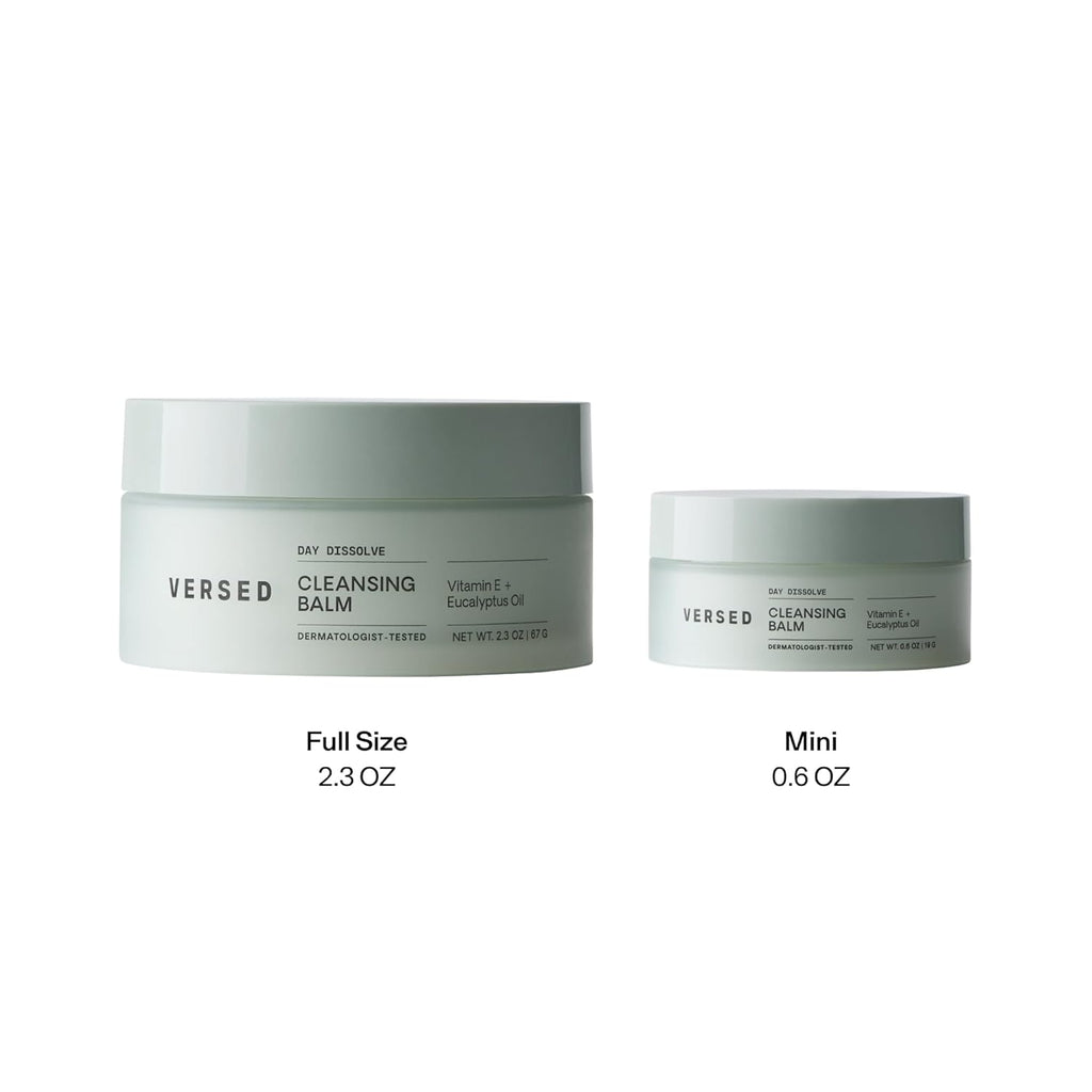 Versed Cleansing Balm - Day Dissolve Formula for Effortless Makeup Removal | 3.5 oz