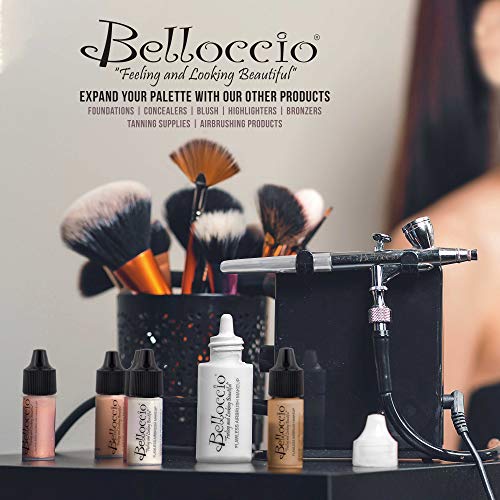 Professional Airbrush Makeup System with Foundation Master Set - 1/2oz