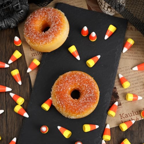 80Pcs Halloween Resin Candy Corn Ornaments - Festive DIY Decorations