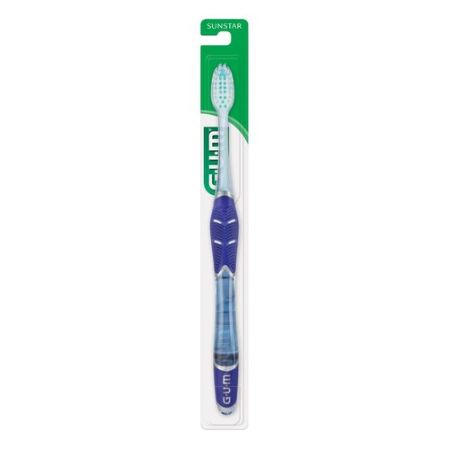 GUM Technique Deep Clean Toothbrush - Compact Head - Soft Toothbrushes for Adults with Sensitive Soft Bristles, 1 Count (Pack of 6)