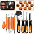 Pumpkin Carving Kit 12 Pieces Professional Stainless Steel Tools Halloween