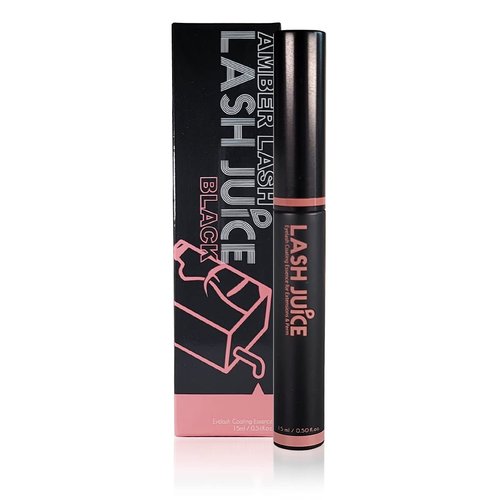 Amber Lash Lash Juice - 3-in-1 Coating Sealant for Eyelash Extensions & Lift | Nourishing Serum (Black)