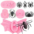 Silicone Spider Molds Set of 4 for Cake Decoration Halloween Party