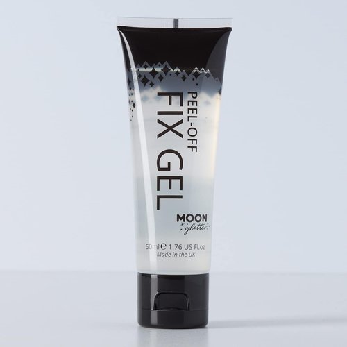 Moon Glitter Peel Off Glitter Fix Gel - 50ml Cosmetic Adhesive Primer for Face & Body, All Glitter Types