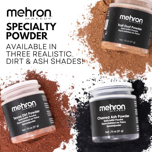 Mehron Texas Dirt Special Effects Makeup Powder - Medium, 0.75 oz, Halloween & Cosplay