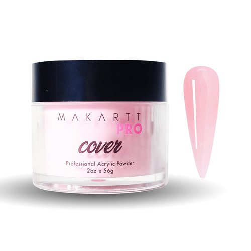 MakarttPro Acrylic Powder – Durable, Long-Lasting, Easy-Apply Formula for Nail Extensions, Overlays, Sculpting & Nail Art – 56g/2oz – Rose Petal, Perfect for Pros and At-Home Use