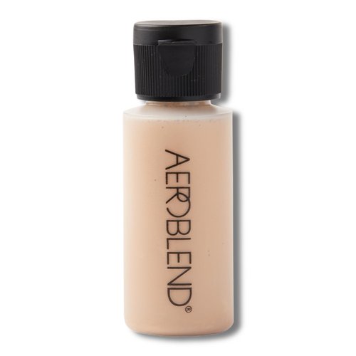 AEROBLEND Airbrush Foundation Makeup: Professional, Water-Based, Buildable, Long-wearing, For all skin types, 1 oz (N25)