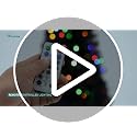 Black Artificial Christmas Tree 7.5ft Prelit with Remote Control - Holiday Decor