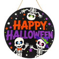 Halloween Door Decorations - Black Cutout Halloween Decor for Door - Festive & Fun