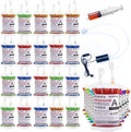 Blood Bag Party Favors Set of 25 with Labels & Pump - Variation BB1-25