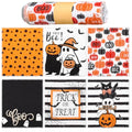 Halloween Ghost Reusable Paper Towels Roll - 36 Bulk Cotton Dish Towels
