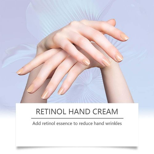 Regine Switzerland Retinol Hand Cream - Anti-Aging Formula with Collagen for Dry, Chapped Hands | 50g