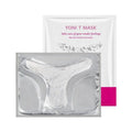 Laymoon 5-Pack T-Shaped Hydrogel Vajacial Mask – Hydrating Bikini Mask with Hyaluronic Acid & Aloe Vera | Soothing Care for Razor Bumps, Dark Spots & Ingrown Hairs | Post-Hair Removal Skincare