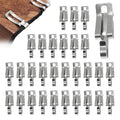 30 Pack Outdoor Christmas & Halloween Light Clips Metal Gutter Hooks