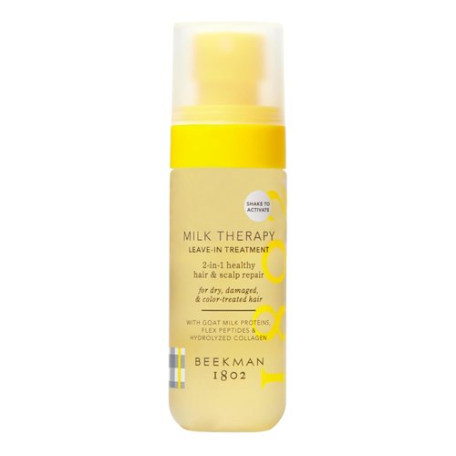 Beekman 1802 Milk Therapy Leave-In Treatment - Tames Frizz & Deeply Hydrates with Goat Milk, 2 fl oz
