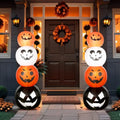 Halloween Inflatable Pumpkin Light Up Yard Decor - 4.6 ft, 2 Pack - Variation: Pumpkin