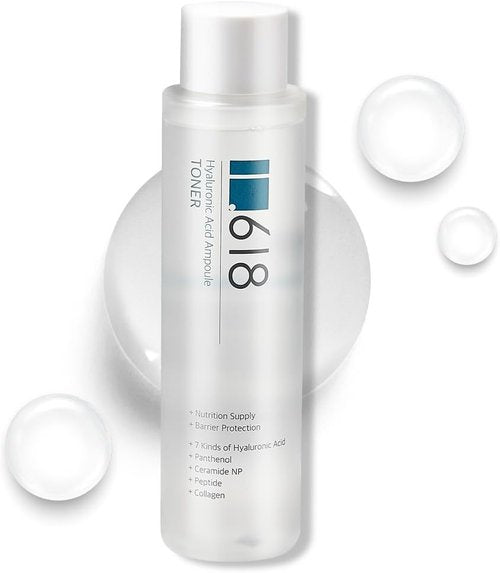 1.618 Hyaluronic Acid Toner - Deep Hydration & Sebum Control | 6.7 Fl Oz Korean Skincare