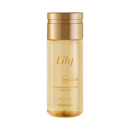 Lily Scented Body Oil - Lightweight, Fast-Absorbing Moisturizer | 5 Ounce Size