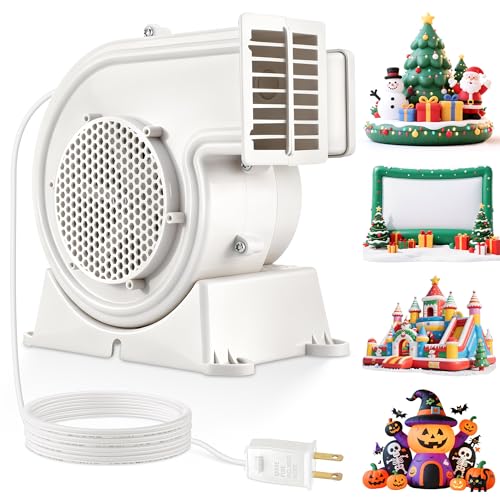 AH-3 100W Air Blower for Inflatable Decorations, Quiet Fan for Yard & Holiday Displays