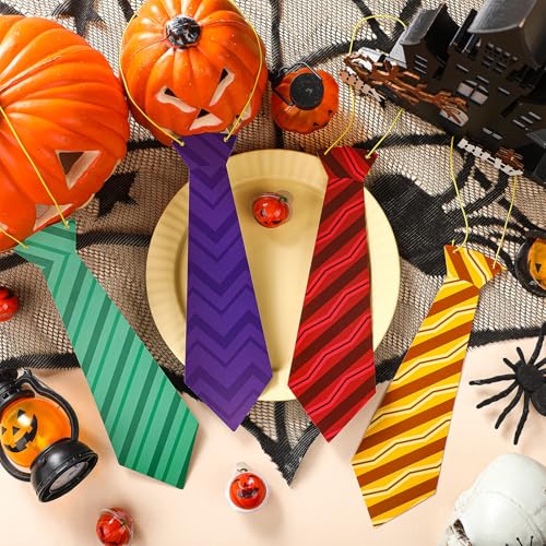 24-Piece Wizard Party Paper Tie Set for Event Decorations and Costumes
