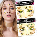 Halloween Bee Temporary Tattoo Decal - Self-Adhesive Face Body Sticker (09-bee)