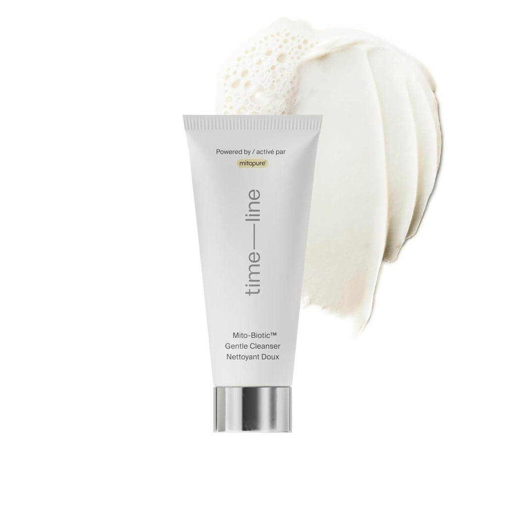 Timeline Mitopure™ Gentle Cleanser - Non-Drying & Calming Formula With Ceramides - 1.7 Fl Oz