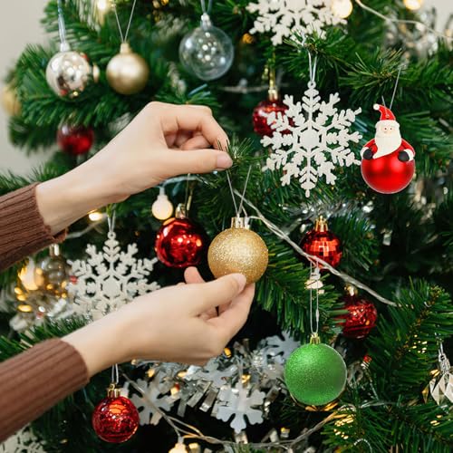 Silver Christmas Ornament Hangers - 500 Pack, Smooth Snap Fastener, 7.9 Inch
