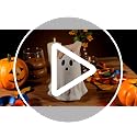 Halloween Decorations Indoor Ghost Decor - Hand Ghost Figurine for Spooky Festive Atmosphere
