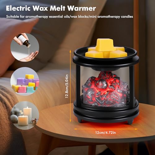 Halloween Skull Wax Melt Warmer - Colorful Skull Scented Candle & Oil Diffuser