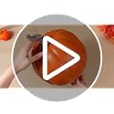 Large Fall Pumpkin Decoration Foam Pumpkin 12 Inch Orange for Porch & Home