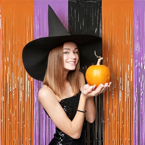 Summerween Party Banner with Foil Curtain Set - Halloween Decorations
