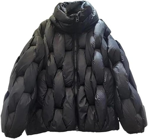 Skiennix Women's Thick Cotton Padded Coat - Warm Long Sleeve Parka for Fall & Winter