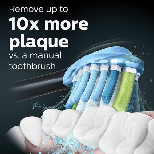 Philips Sonicare ExpertClean 7500 - Rechargeable Electric Toothbrush in Black | HX9690/05