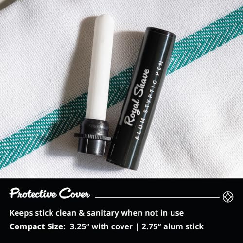 Royal Shave Alum Styptic Pen for Nicks, Cuts & Post-Shave Relief 0.35 Ounce