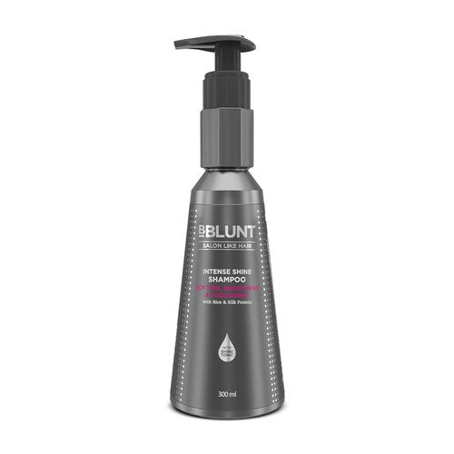 BBLUNT Intense Shine Shampoo - Enriched with Shine Tonic & Silk Protein for Soft, Shiny Hair | 10.14 Fl Oz (300ml)