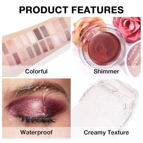 Mini Holographic Eyeshadow Palette - Purity-Shimmer A07#P06