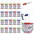 Halloween Blood Bag Drink Set - Spooky Party Decorations & Cosplay Accessory