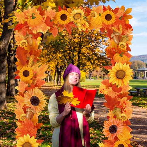Autumn Porch Banner for Fall Thanksgiving Party Decoration - Fall Theme