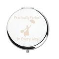 WUSUANED Movie Quote Makeup Mirror Practically Perfect in Every Way Mirror Fantasy Inspired Gifts for Movie Fans