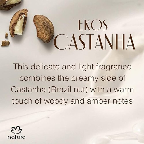 Natura Brazil Nut Liquid Hand Soap Refill - Moisturizing, Gentle Sulfate-Free Cleanser | Eco-Friendly 10.1 Fl Oz