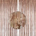 Foil Fringe Curtain 2 Pack - Metallic Party Backdrop for Weddings Birthdays