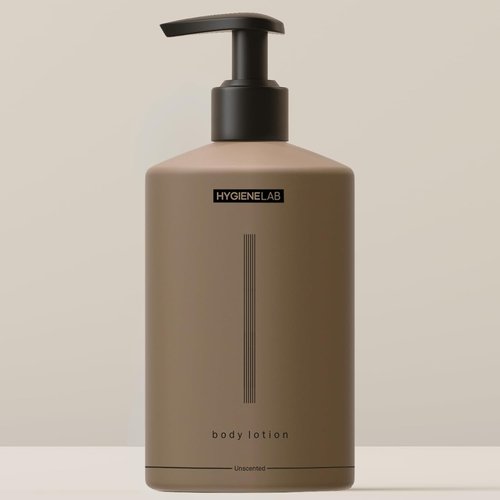 HygieneLab Body Lotion for Men - EWG Verified, Ultra Hydrating & Fragrance-Free | 12oz for Sensitive Skin