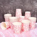 Pink Ghost Paper Cups 9oz Halloween Party Disposable Cups 50 Pack