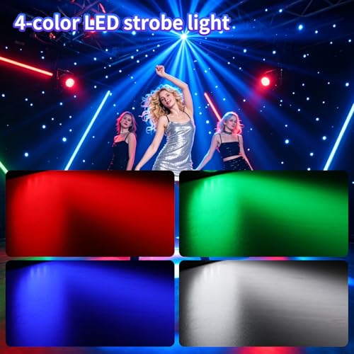 RGB Disco Stage Light with Sound Activation for Parties DJ KTV Xmas Events