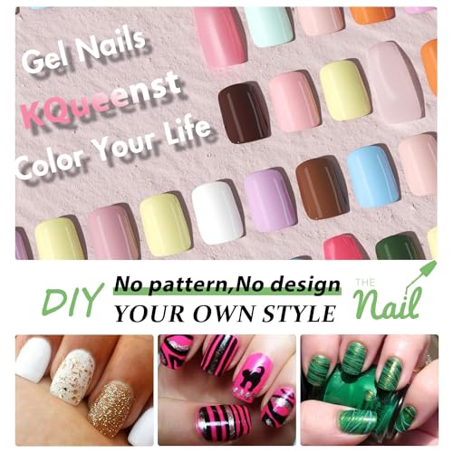 Black Press-On Nails Short Medium Square Glossy Fake Acrylic Gel Nails for Women