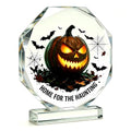 Halloween Spooky Jack O' Lantern Decor with Bats & Spiderwebs - Indoor Tabletop Accent