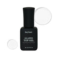 heyhae Glazed Top Gel for Semi-Cured Gel Nail Strip | Non Wipe High Gloss Gel Top Coat (0.23 fl.oz)