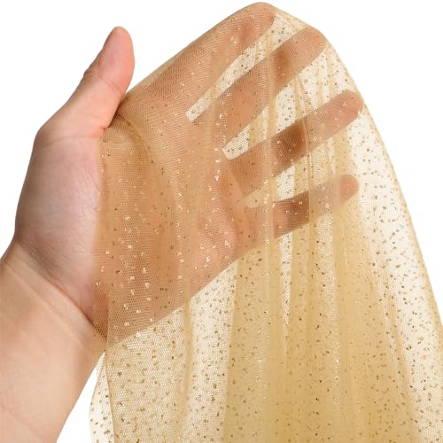 Gold Metallic Sheer Fall & Halloween Table Runner Set - 6 Pieces, 10 Ft