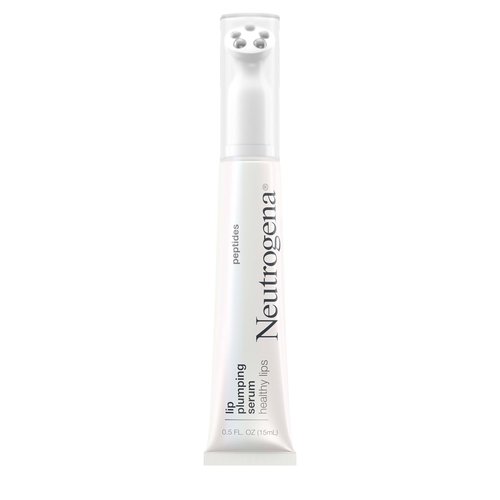 Neutrogena Healthy Lips Plumping Serum - Nourishing Lip Enhancer with Peptides | 0.5 fl. oz.